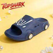 TopShark Kids Fashion Slippers - Dark Grey - View 5