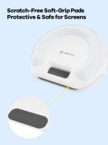 REMAX Non-Obstructive Selfie Fill Light, Mini Clip-On Ring Light With 3 Color Temperatures And 9 Brightness Levels, Suitable For Smartphone/Computer/Tablet - RT-e185 Multicolor - View 11