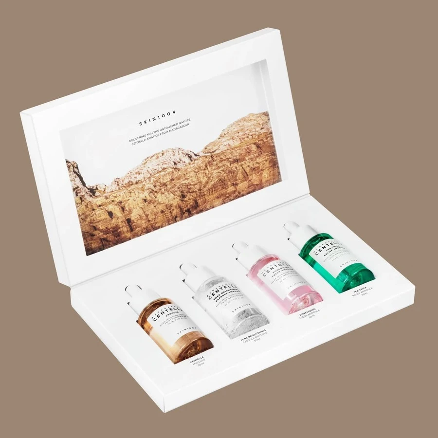 SKIN1004 Madagascar Centella Ampoule Kit,Centella Ampoule 30ml+Tone Brightening Capsule Ampoule 30ml+Poremizing Fresh Ampoule 30ml+Tea-Trica Relief Ampoule 30ml - Ampoule Kit - 查看 1