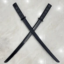 可伸缩塑料武士刀道具，适合角色扮演，酷炫时尚，具有收藏和装饰价值，建议手洗/干洗。 - 彩色 - 查看 3
