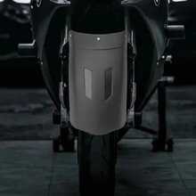 1pc Universal Motorcycle Front & Rear Fender Extender, With Screws, Splash Guard, Fits Motorcycles - Multicolor - View 9