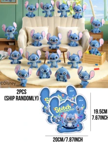 Bộ 12 thú nhồi bông Stitch thường + 6 thú nhồi bông Stitch đặc biệt + 2 thú nhồi bông Stitch ẩn giấu dùng để trang trí nhà cửa, với thiết kế dễ thương và biểu cảm khuôn mặt sống động, phong cách ngọt ngào và thẩm mỹ độc đáo, phù hợp cho người sưu tầm, trẻ em, học sinh, phụ nữ trẻ làm bạn đồng hành, đồ sưu tầm và trang trí nhà cửa, cũng là một món quà đáng yêu cho các cặp đôi/bạn bè. - Nhiều màu - Xem 13