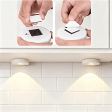 1/3/6条LED橱柜灯带，遥控，亮度平滑调节，USB充电，带定时功能的USB夜灯，磁吸式无线壁灯，便携式夜灯，适用于楼梯、床头柜、橱柜、衣柜、酒窖、厨房、卧室、办公室、客厅和室内照明（250mAh） - USB - 查看 8