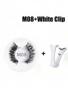 Zestaw 1/2 pary rzęs magnetycznych, w zestawie z profesjonalną pęsetą, wielokrotnego użytku, nie wymaga kleju, tworzy naturalny, puszysty i gęsty efekt rzęs, lekkie i wygodne, idealne do makijażu w podróży, na imprezy, festiwale, występy taneczne, błyszczące rzęsy, rzęsy magnetyczne i nie tylko. - Wielokolorowe - Zobacz 25