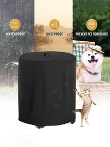 1pc Vacuum Cleaner Waterproof Protective Cover, Household Appliance Dust Cover, Mop Waterproof Dust Cover, Women's Day, Travel Essentials, Wedding Favors, Y2k, Bedroom, Car Accessories Women, Kitchen Decor,Kitchen Decor,Household Items - Multicolor - View 3