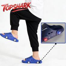 TopShark Kids Fashion Slippers - Army Green - View 10