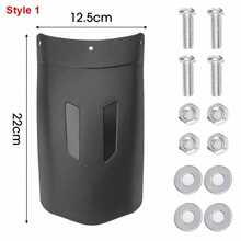 1pc Universal Motorcycle Front & Rear Fender Extender, With Screws, Splash Guard, Fits Motorcycles - Multicolor - View 15