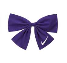 Nike Graphic Print Bow Headband For Women, Purple/White, CZ0545-524 - Purple - View 6