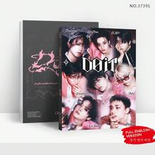 40-Page Full Color High-Definition Photobook Of Kpop Star , Concert Album Goods, Fans Merchandise, Celebrity Photobook, Collectibles, Small Gifts, Holiday Gifts, Stickers, Cards, Collection Album - Multicolor - View 9