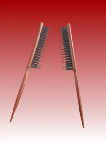 3-Row Comb Bun Hairstyle, Curly & Voluminous Design, Pointed Tail ,Hair Styling Kit ,Hair Tool - Multicolor - View 2