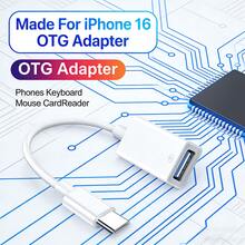 USB-C To USB Adapter (USB OTG Converter Cable), Compatible With 15 Pro Max, Air 2023, IMac, IPad Mini Pro