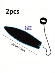 2/3pcs Mini Finger Surfboard Finger Skateboard Toy, Fun Stress Relief Toy - Multicolor - View 9