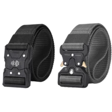 男女通用户外战术尼龙编织腰带，方形快拆扣设计，方便快捷地扣合，舒适耐用且透气性好，可调节尺寸，适合所有季节搭配牛仔裤、休闲裤、裙子、连衣裙，是通勤、办公、运动的理想之选——也是情人节、生日、周年纪念日的理想礼物。 - 彩色 - 查看 15