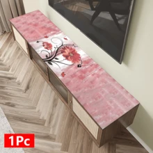 1件装花卉图案吸水餐具沥水垫，餐具沥水垫，咖啡机台面吸水垫，水槽排水垫，软水龙头吸水垫，水槽杯垫，家居装饰，厨房用品，浴室配件 - 彩色 - 查看 12