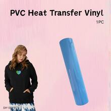 30x25cm PVC Heat Transfer Vinyl Roll - Easy To Cut, Iron-On, Suitable For T-Shirts, Pillows, Jackets, Jeans And Backpacks - Durable And Versatile Craft Material - Multicolor - View 11