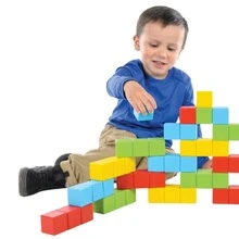 Vmingo Wooden Block Cubes Educational Game Square Colors Montessori Maze Crafts Educational Development Learning - Multicolor - View 7