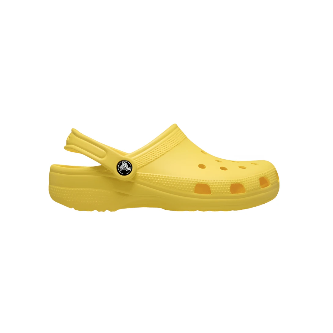 Crocs Clásicos Zuecos Sandalias de Confort para Hombres para Piscina, Playa y Uso Casual - Amarillo cibernético - Ver 1