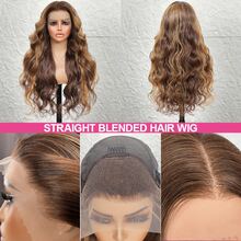 200% Density HD Lace Front Glueless Wigs Brazilian Virgin Human Hair, Body Wave 13x6 13*4 5x5 Pre-Plucked Highlight Piano 4/27 Color Undetectable Lace Closure Cheap Affordable Wig, Pre-Cut Lace For Wig Beginner, Colored High Temperature Resistant Fiber Synthetic Wig For Women 8-34inch Wig - S4/27 - View 3
