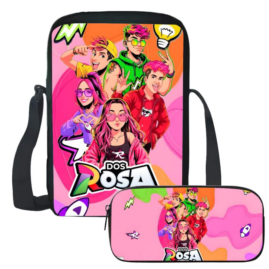 Children's Backpack, Lunchbox, And Pencil Case Set - Emily Rosa Influencer Design - Back To School - 午餐盒 3115 - 查看 1