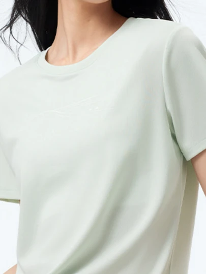 CAMEL CROWN 男士户外速干T恤，轻盈透气吸湿排汗，清凉防晒，圆领短袖，夏季必备