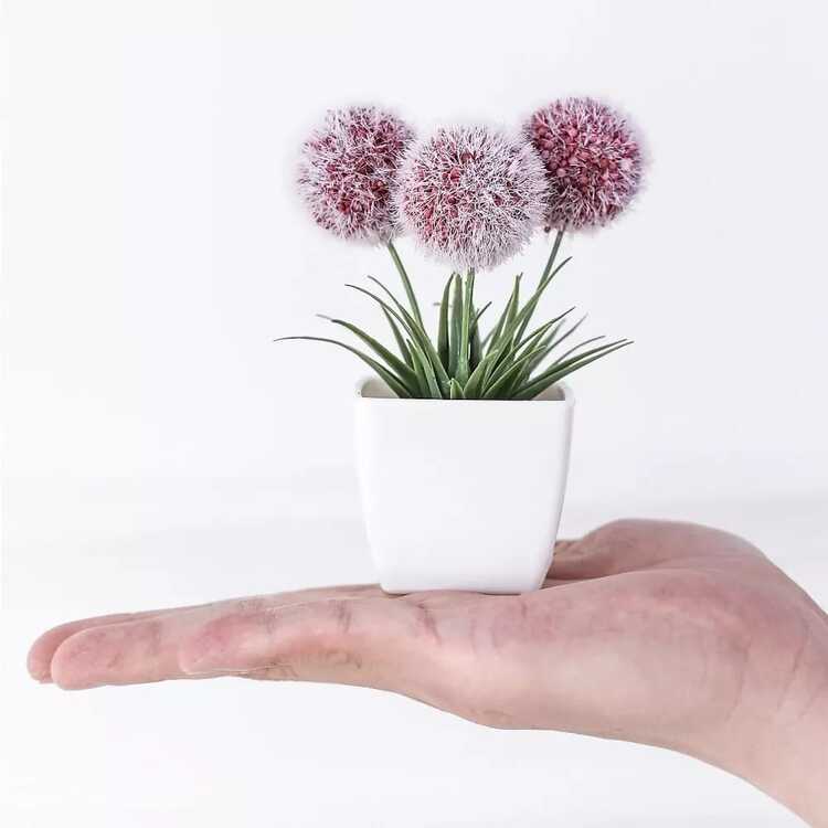 3pcs Artificial Mini Potted Green Plants Set, With Pot Bottoms, Realistic Details, No Maintenance Required. Ideal For Home, Office Desk, Shelves And Seasonal Dining Table Centerpieces, Easily Adds Liveliness To The Environment. - Multicolor - View 5