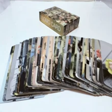 55张SKZ迷你专辑照片卡套装，偶像LOMO书签收藏，K-Pop粉丝生日礼物 - 彩色 - 查看 9