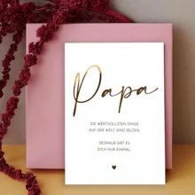 1pc Funny German Father'S Day Card, A Perfect Birthday Gift For The Best Dad In The World, Expressing Love And Gratitude. Birthday Card - Multicolor - View 7