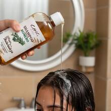 100% Natural Rosemary Shampoo Without Parabens Or Salt 500ml - Apricot - View 9