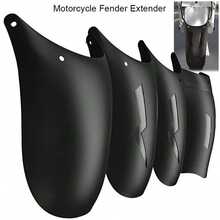1pc Universal Motorcycle Front & Rear Fender Extender, With Screws, Splash Guard, Fits Motorcycles - Multicolor - View 6