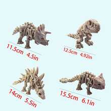 Model Kerangka Dinosaurus Jurassic, Kerangka Dinosaurus Realistis, Untuk Ornamen Dekorasi Rumah, Dekorasi Rumah, Pajangan Meja, Cocok Untuk Ruang Tamu, Kamar Tidur, Ruang Belajar, Sempurna Untuk Kolektor dan Penggemar - MultiWarna - View 3