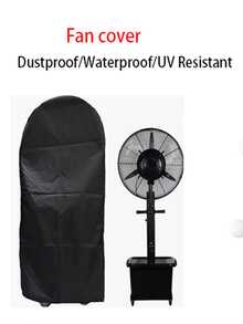 1pc Fan Cover, Industrial Fan Dust Cover, Outdoor Dust And Rain Proof Fan Guard - Multicolor - View 5