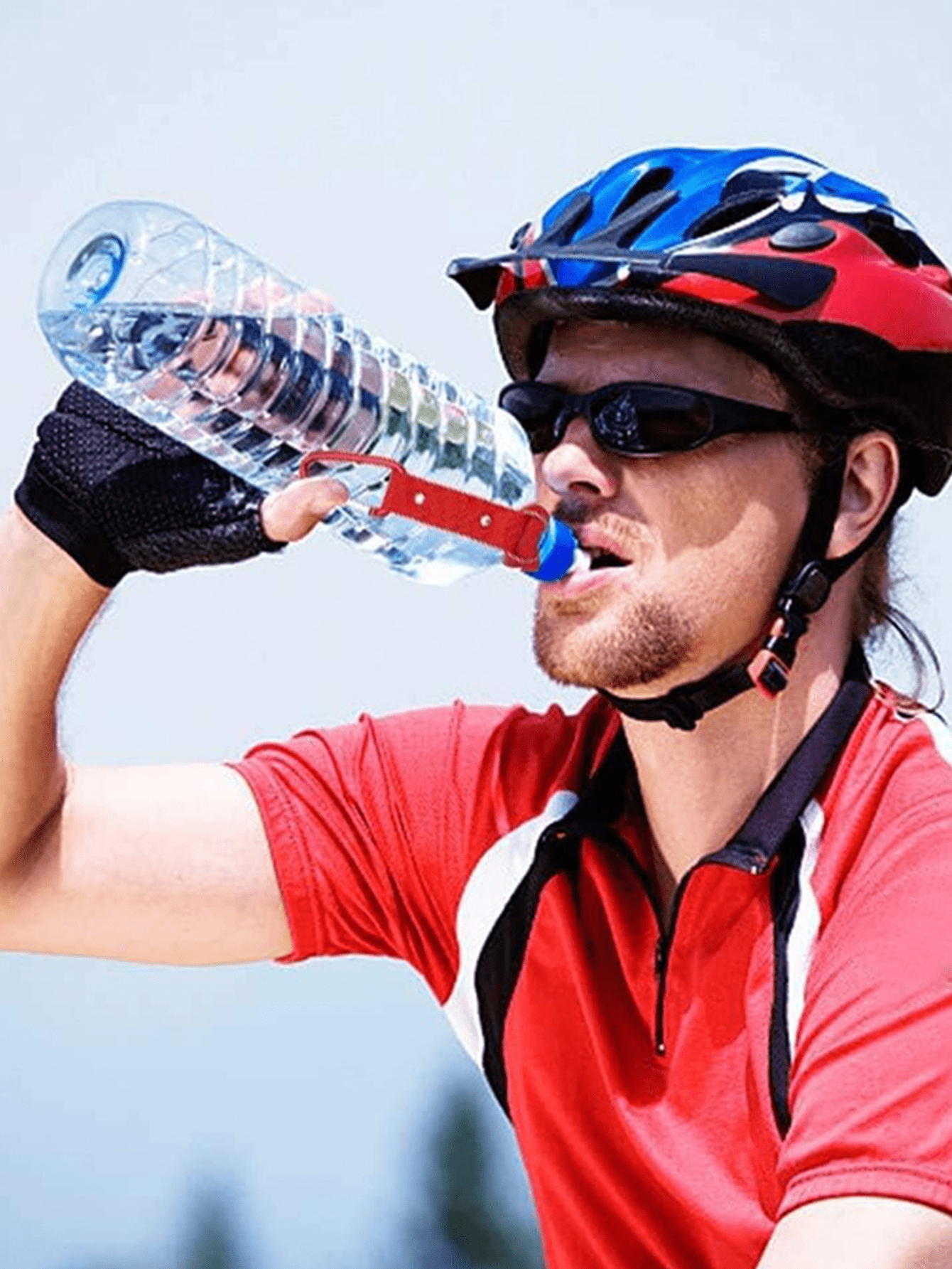 Portable Silicone Water Bottle Holder With Carabiner And Keyring, Suitable For Women And Men, Silicone Mineral Water Bottle Clip, Outdoor Sports, Camping, Hiking, Travel And Daily Use Sports Accessories, Travel Essentials And Outdoor Backpack Accessories - Multicolor - View 3