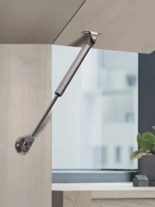 2个经典金属表面液压气弹簧 - 缓闭铰链，100牛/22.51磅，适用于橱柜、家具、玩具箱等。缓闭铰链 | 经典铰链 | 塑料配件，缓闭铰链 - 彩色 - 查看 6