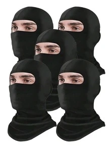 1/Multi-Pack Unisex Balaclava Hat, Neck Gaiter Face Mask, Sun Protection Headwear, Suitable For Cycling, Hiking, Party, Skiing, Etc. - Multicolor - View 4