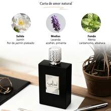Una fragancia masculina fresca y picante: una mezcla apasionada de jazmín y menta, que encarna la compostura y la elegancia discreta de un hombre. - Fresco y picante - Ver 4