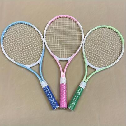 21-Inch Tennis Racket For Beginners, Suitable For Indoor/Outdoor Self-Learning Assistance, For Singles And Doubles - Durable PP Material, Unisex For Teenagers, Suitable For Matches And Daily Training, Sports Equipment, Easy To Install, Training Set, Sports Gear, Racket Sports, Racket Accessories, Sports Supplies, Sports Accessories, Gifts For Men, Gifts For Women