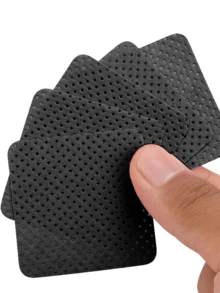 2000/1000/200片装指甲清洁湿巾 - 专业无绒指甲油卸除棉片，UV凝胶清洁纸巾，无香型美甲准备和完成清洁工具（黑色） - 黑色 - 查看 5