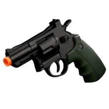 Revolver Toy Gun Pistol, Interlocking Foam Dart Blaster, With 6 Shells & 20 Soft Bullets, Christmas Birthday Gift For Outdoor Shooting Games - 軍綠色 - 查看 8