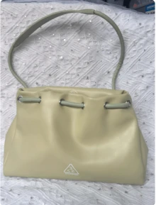 3ce Casual Versatile Minimalist Makeup Cosmetic Pouch - Lime Green - View 4