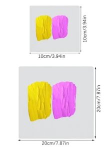 12pcs Portable Painting Boards, Suitable For Oil Painting, Acrylic, Watercolor And Gouache Creative Painting, Artist Preferred - White - View 4