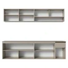 Cocina Integral Completa Modular Madesa Nice 240cm Crema 05 - Beis - Ver 11