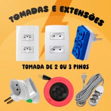 Kit 25 Protetor de Tomada para Bebes Segurança Anti-choque Elétrico - 10 UNIDADES - Visão 4