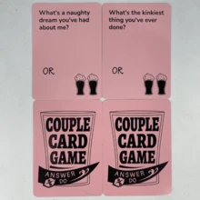 A Creative Interactive Card Game Designed For Couples, Perfect For Playing After Meals With Friends, Bringing Endless Joy, And Kicking Off A Romantic Entertainment Night. An Exquisite Gift For Valentine's Day And New Year. - Multicolor - View 4