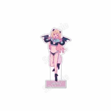 亚克力立牌模型摆件，创意桌面摆件，动漫情侣爱情礼物 - 彩色 - 查看 14