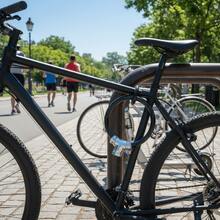 Bicycle Lock Heavy Duty Steel Cable Waterproof Anti Cut Ring Lock For Mountain Bike Road Bike Electric Bike - Multicolor - View 5