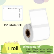 1Roll 1.57" X 1.18" (40x30mm) Thermal Square Labels For M110/M100/M220/M221/M108 Labeling Machines, Thanks Labels, Commercial Home Universal, Waterproof, Oil-Proof, Self-Adhesive And Tear-Resistant - 1.57" X 1.18" (40x30mm) - View 15