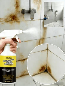 1pc/2pcs Multi-Purpose Degreaser, Suitable For Cleaning Kitchen Stove, Countertop, Oven, Sink, Bathroom Tub, Glass, Toilet, Faucet And Other Surfaces With Oil Stains, Water Stains, Rust And Limescale - Multicolor - View 2