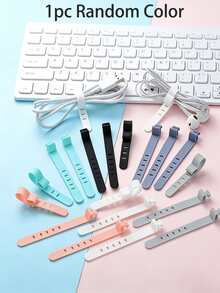 20个硅胶线缆整理器：让您的耳机、充电器和数据线整齐有序，方便取用！ - 彩色 - 查看 10