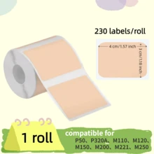 1Roll 1.57" X 1.18" (40x30mm) Thermal Square Labels For M110/M100/M220/M221/M108 Labeling Machines, Thanks Labels, Commercial Home Universal, Waterproof, Oil-Proof, Self-Adhesive And Tear-Resistant - 1.57" X 1.18" (40x30mm) - View 13