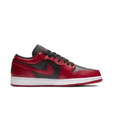 耐克 Air Jordan 1 Low 男子篮球鞋 553558-606 - 紅/粉紅/玫瑰紅 - 查看 4